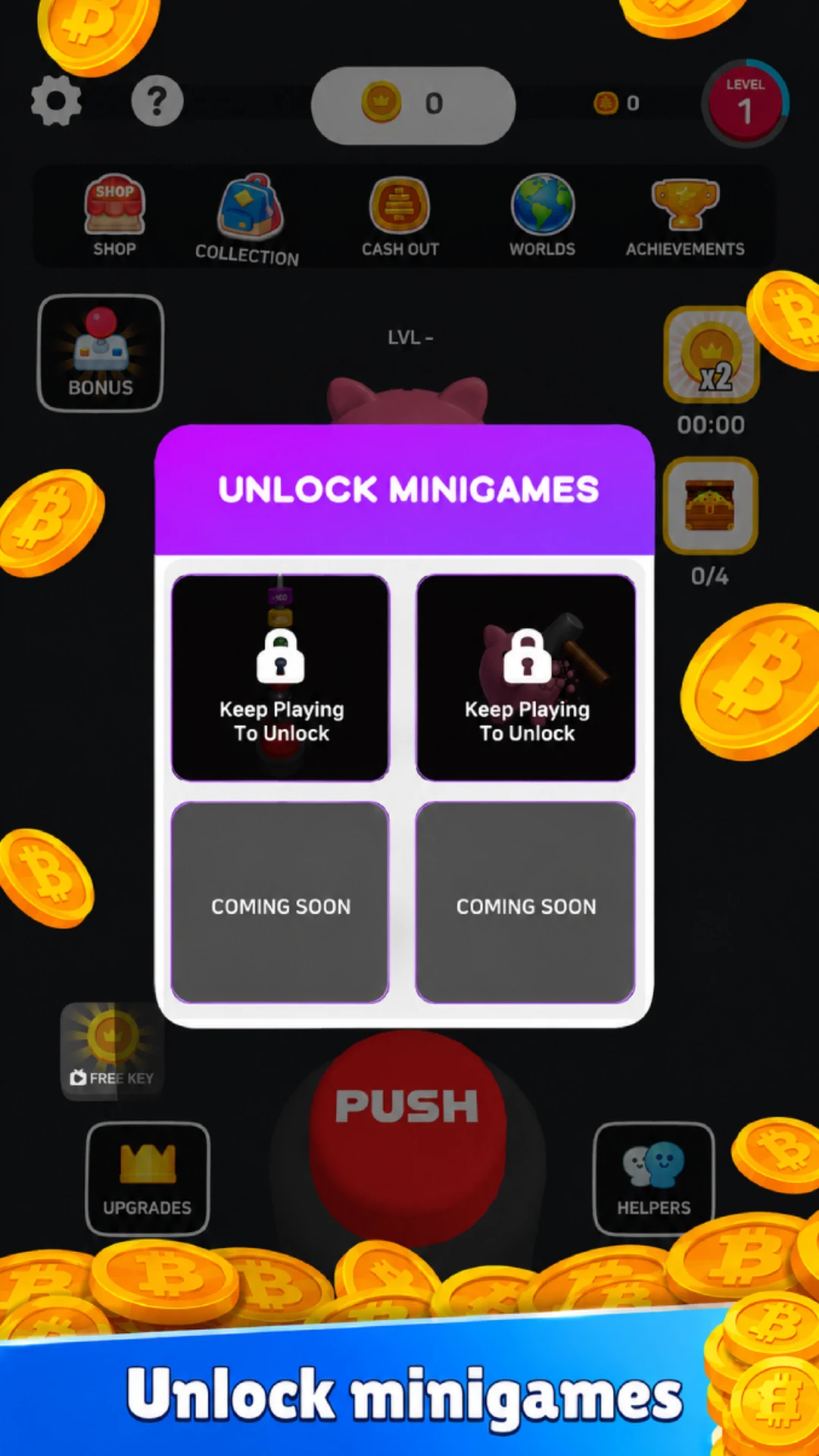 Coin Button Bonanza screenshot